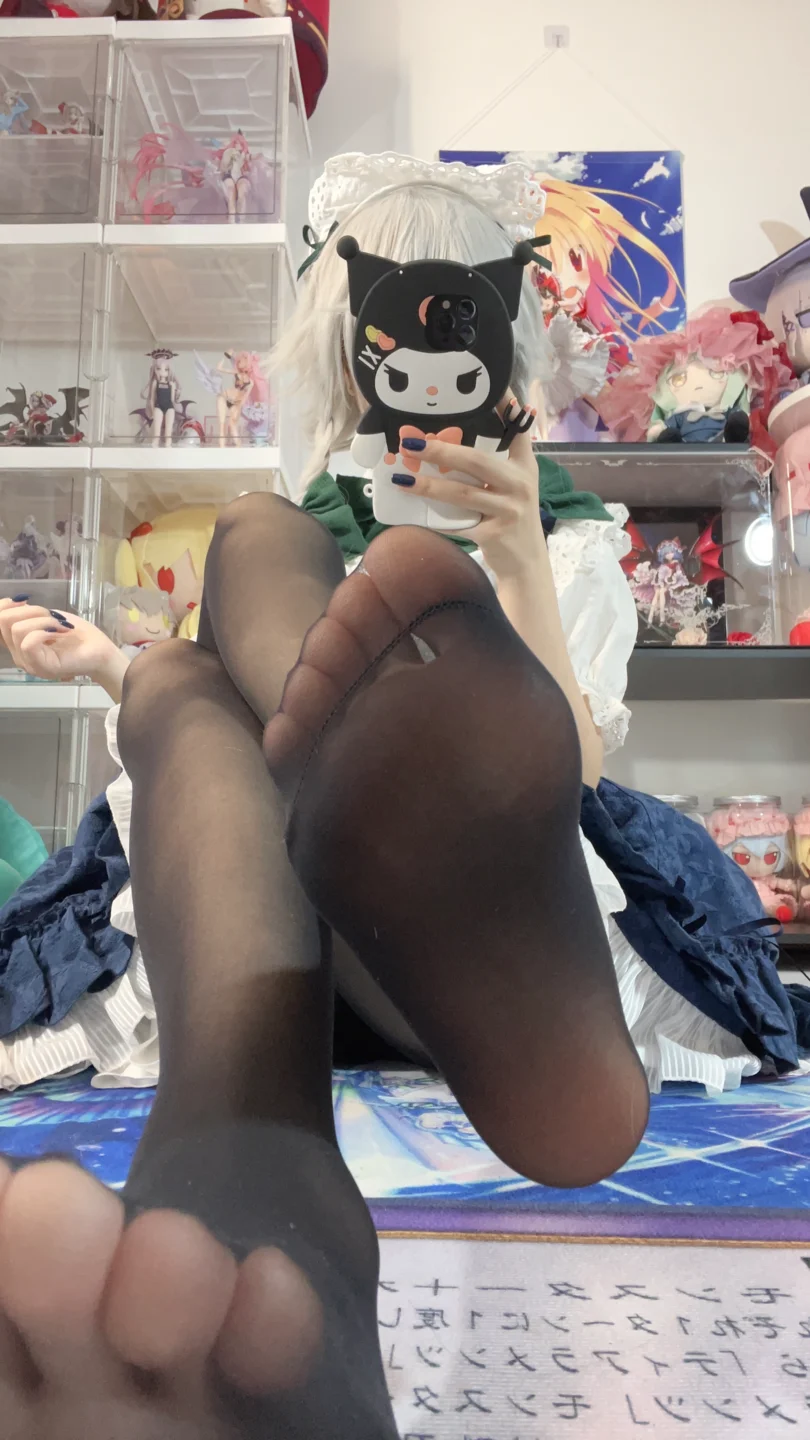 白栎Shirly - No.012 十六夜咲夜 [66P,10V-1.94GB] tg@simisebaisi 【丝足阁】007.webp